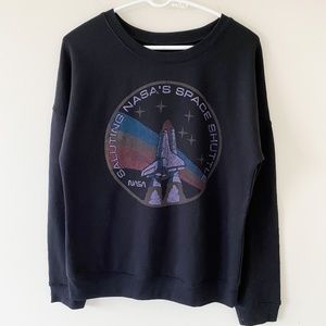 NWOT Zoe + Liv NASA Sweatshirt in size Medium